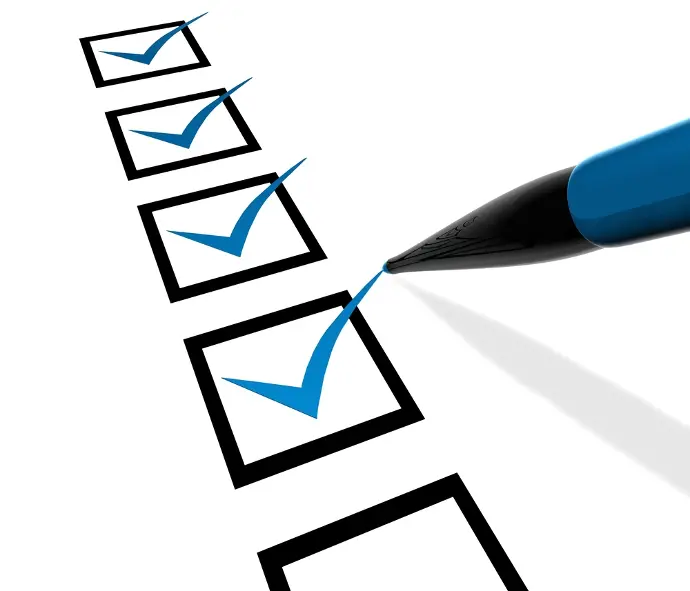 Checklist de Criterios Checklist de Criterios